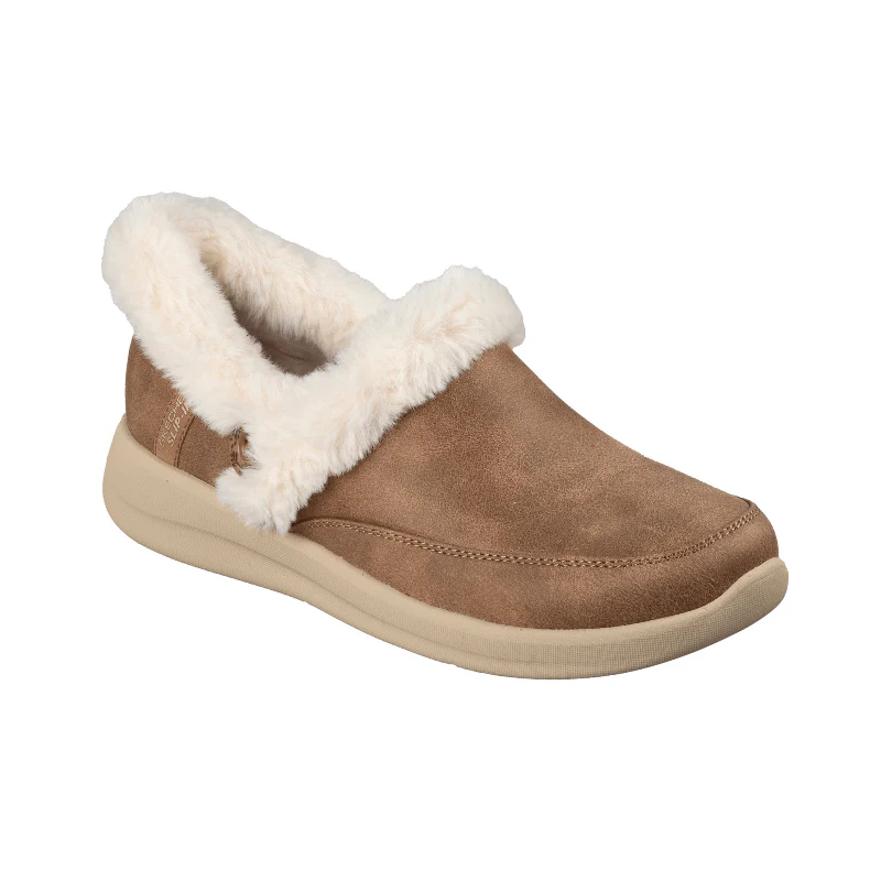 Skechers damehjemmesko - Kastanje - Image 3