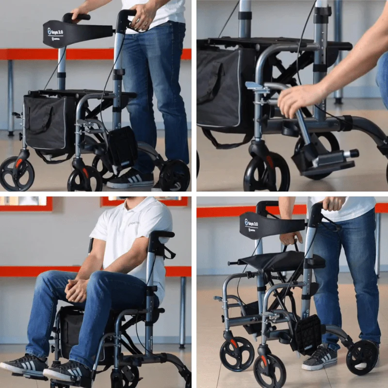 GAYA kørestol og rollator i én - Image 4