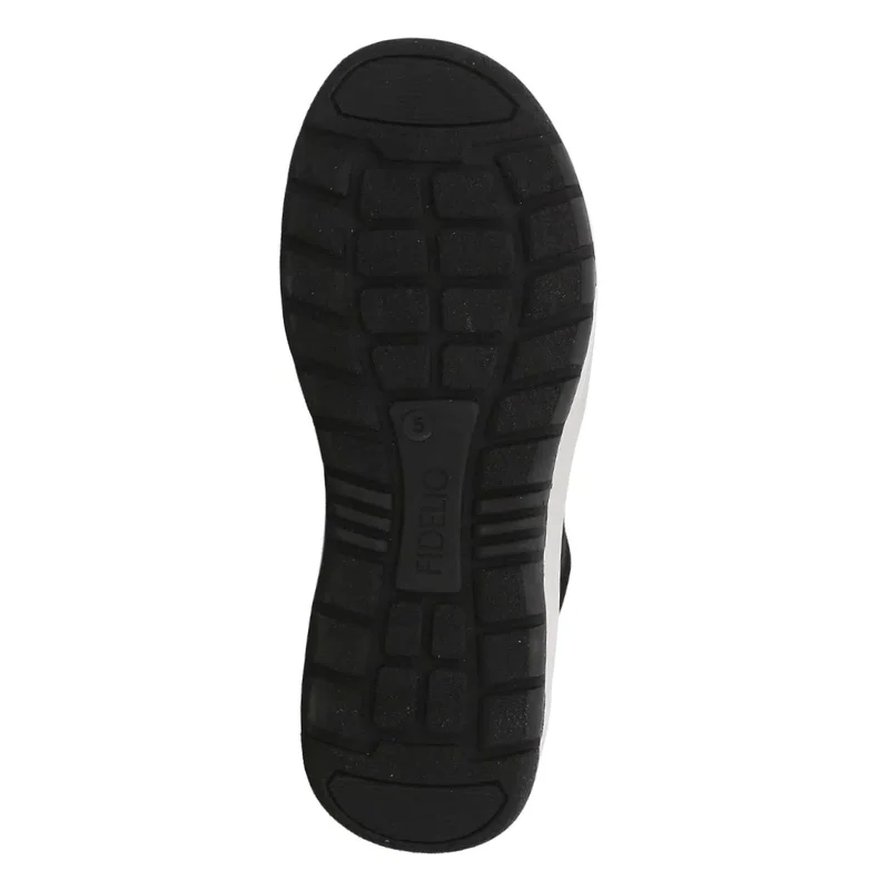 Fidelio sporty damesneaker - Sort/brun - Image 5