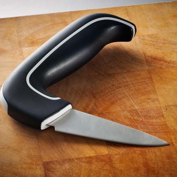 Ergonomisk grøntsagskniv med anti-slip - Image 2