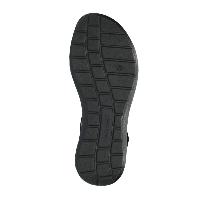 Hartjes damesandal - Sort - Image 4