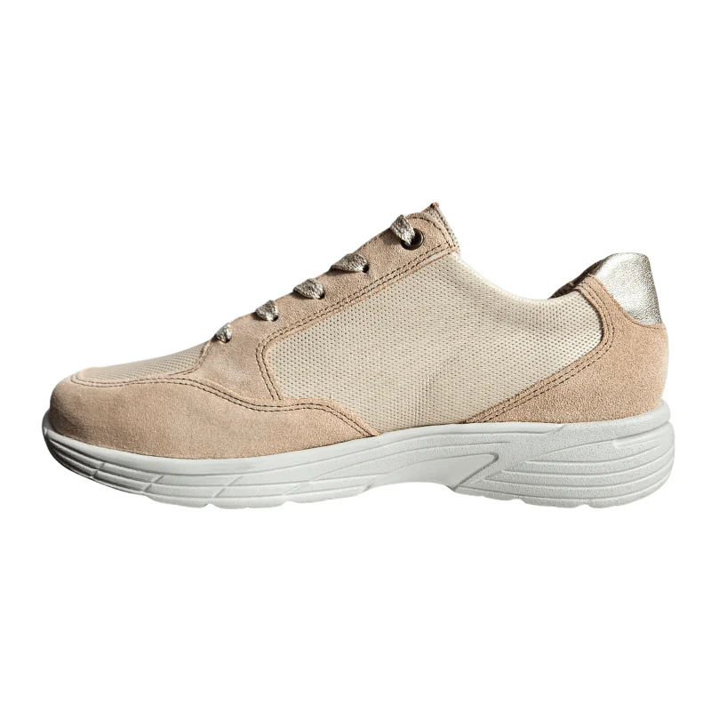 Hartjes sporty damesneaker - Beige - Image 2