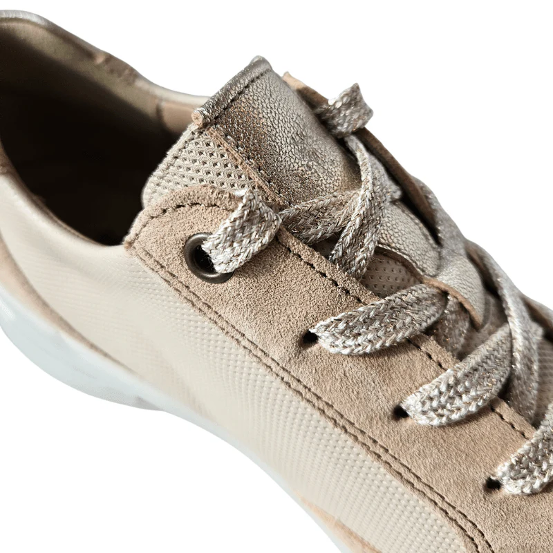 Hartjes sporty damesneaker - Beige - Image 3