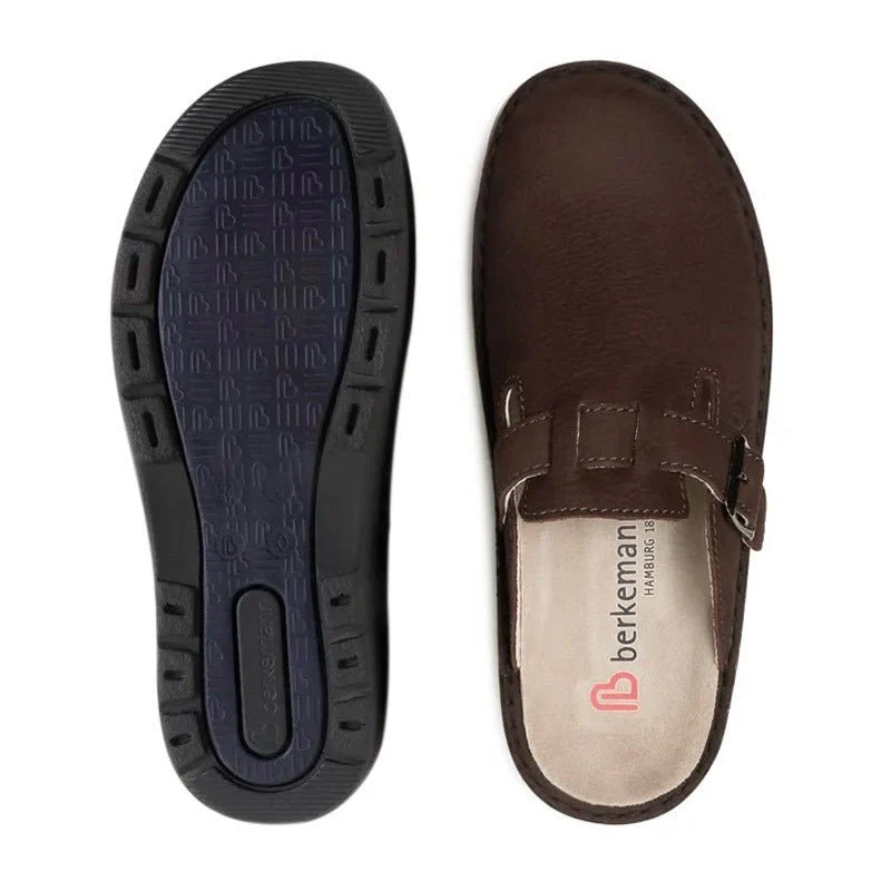 Berkemann herreslipper - Mørkebrun - Image 4