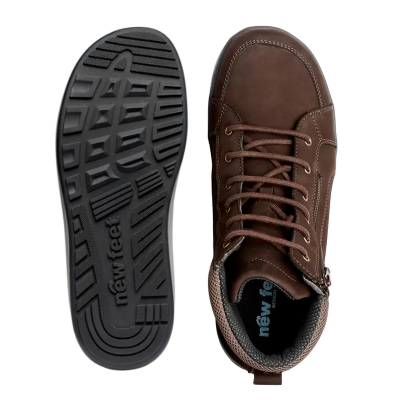 New Feet herrestøvle - Brun - Image 3