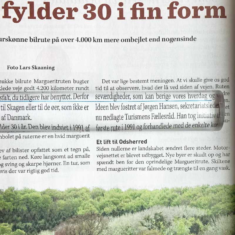 Forstørrelsesstav 5 cm- 2x forstørrelse - Image 3