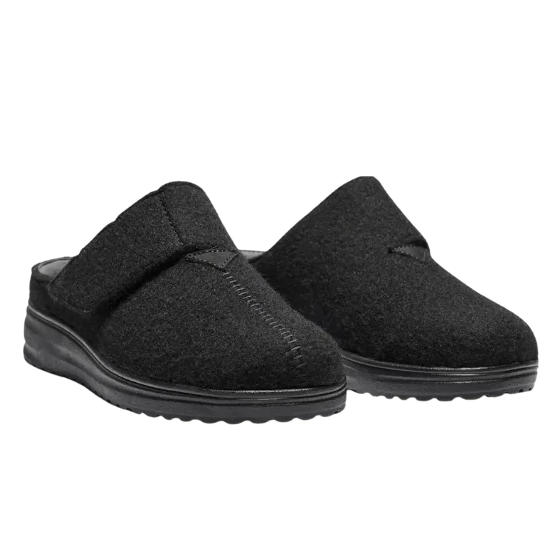 New Feet dameslipper - Sort - Image 2