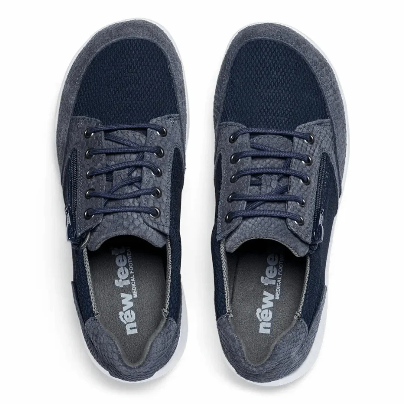 New Feet let damesko - Mørkeblå - Image 3