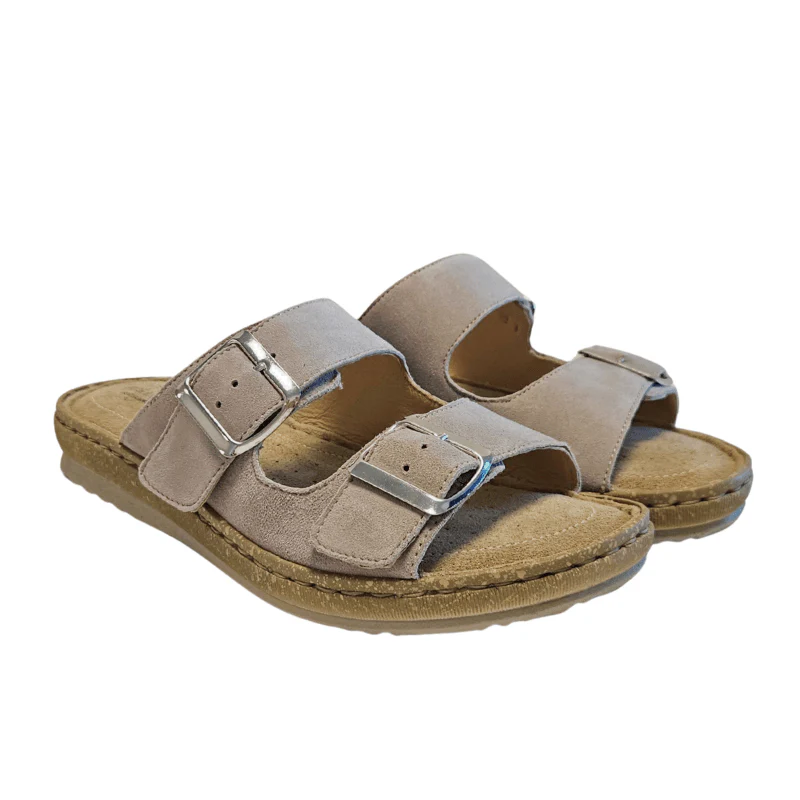 Relaxshoe dameslipper - Varm grå - Image 3