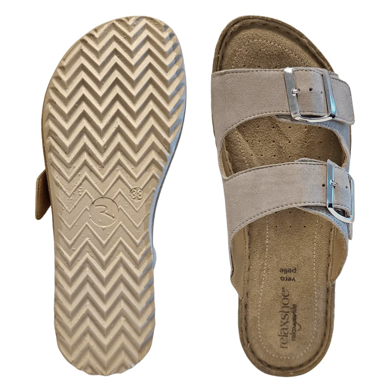 Relaxshoe dameslipper - Varm grå - Image 4