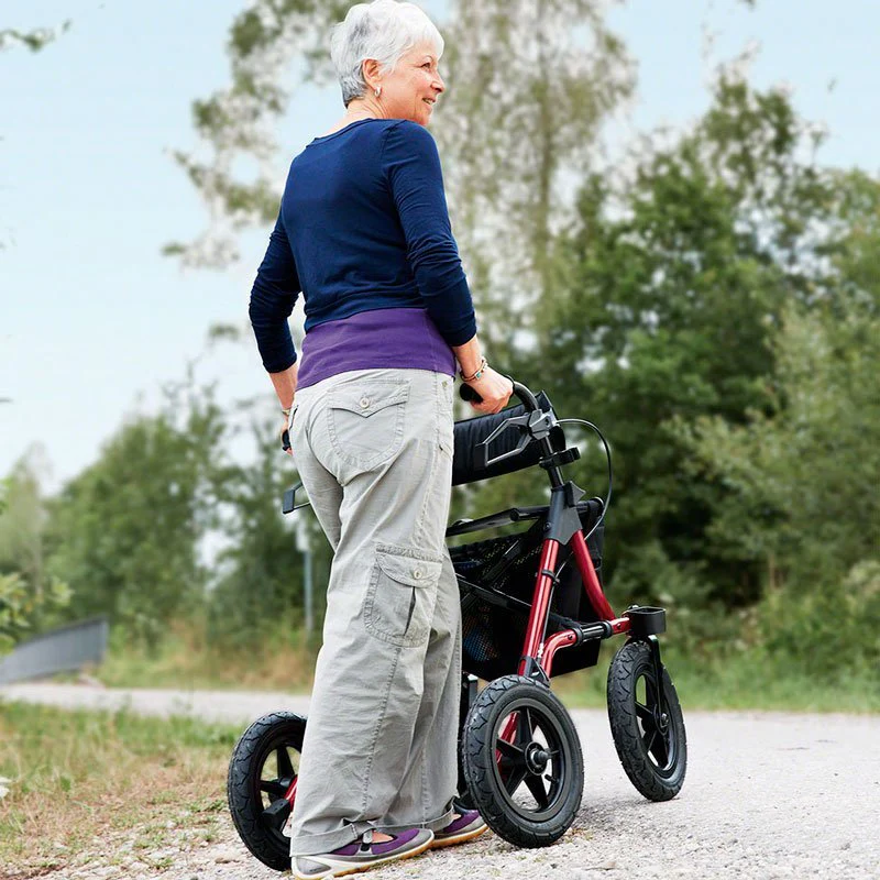 Taima XC rollator - med store luftfyldte hjul - Image 5