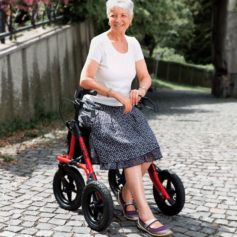 Taima XC rollator - med store luftfyldte hjul - Image 6