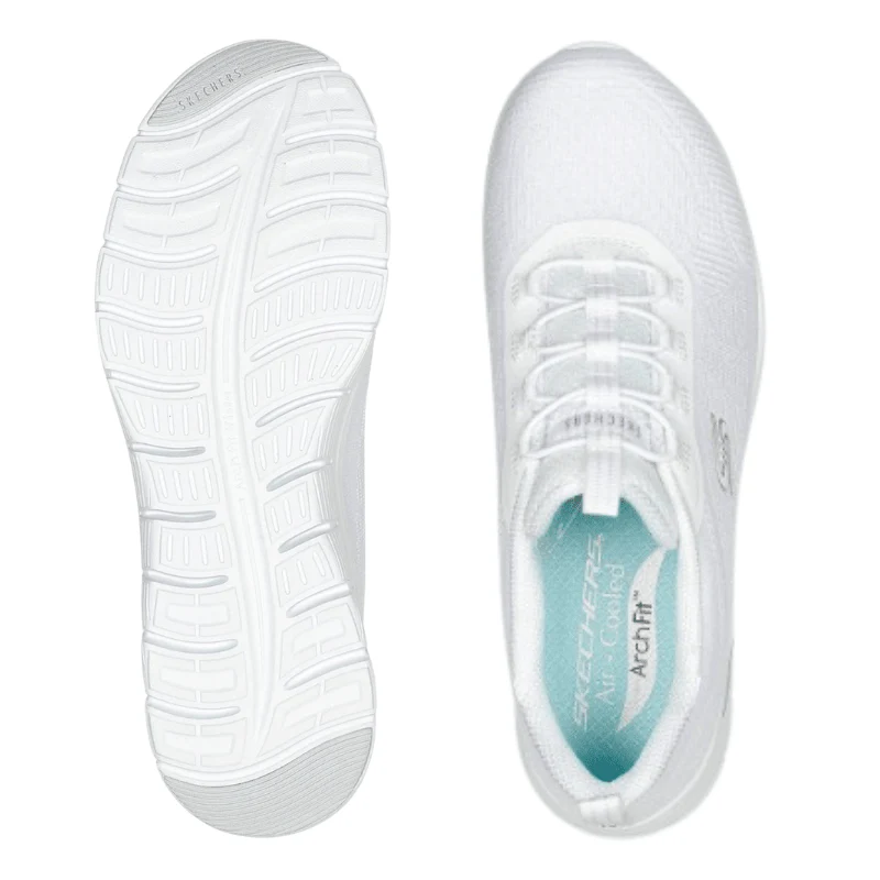 Skechers damesneaker - Hvid - Image 3