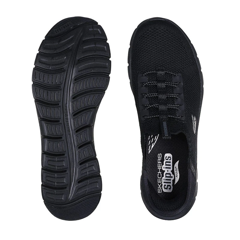 Skechers slip-in damesneaker - Sort - Image 3