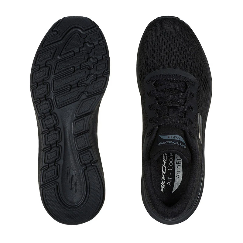 Skechers Arch Fit damesneaker - Sort - Image 4