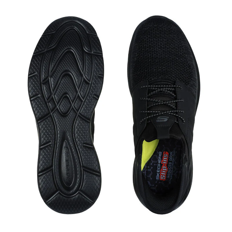 Skechers let slip-in herresko - Sort - Image 4