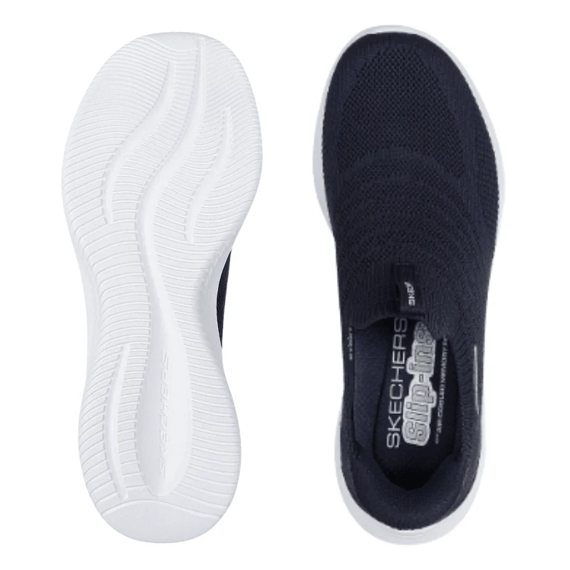 Skechers slip-in damesko - Mørkeblå - Image 4