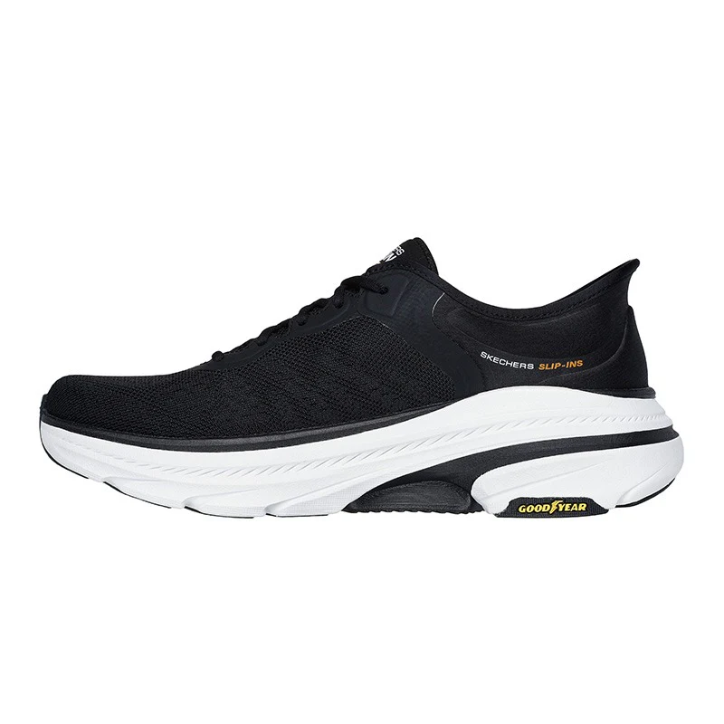 Skechers slip-in herresneaker - Sort/hvid - Image 2