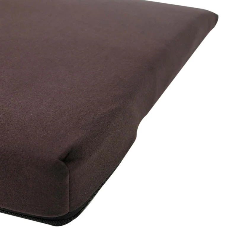 Skråpude med velourbetræk - 5 cm - Image 3