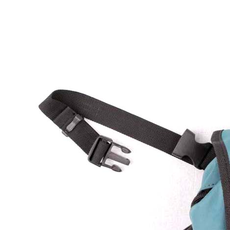 Skuldertaske med lynlås til kørestol og rollator - Image 4