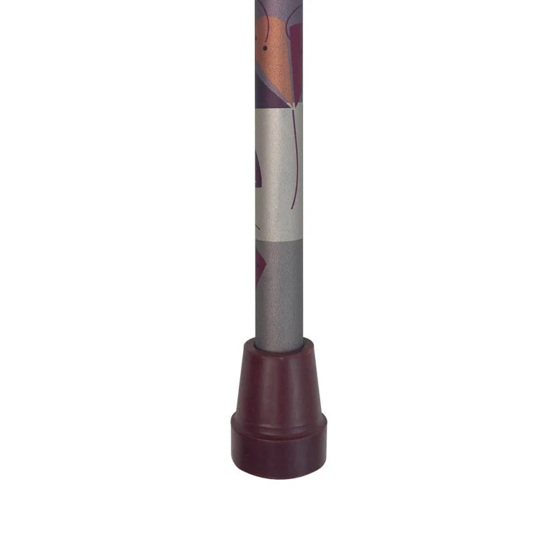 Anatomisk stok - Rosa/lilla mønster - Image 3