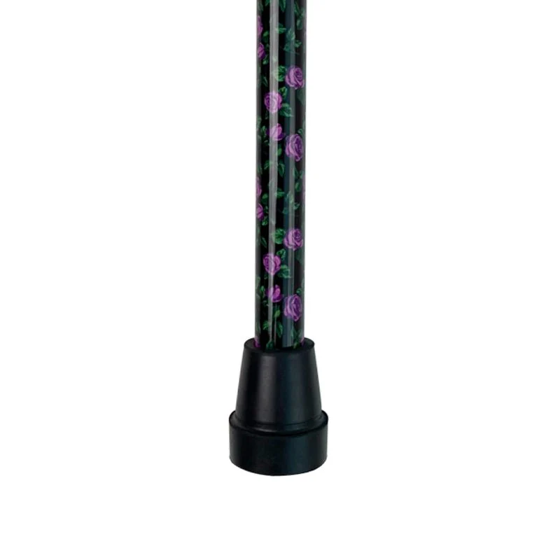 Stok med justerbar højde - Lilla roser - Image 3