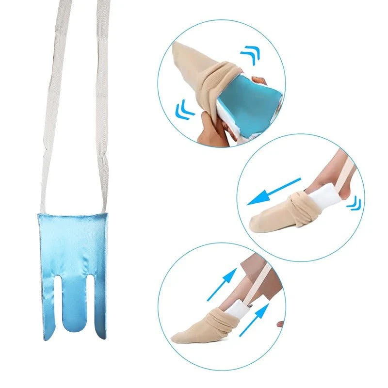 Strømpepåtager med frotté/nylon - Image 2
