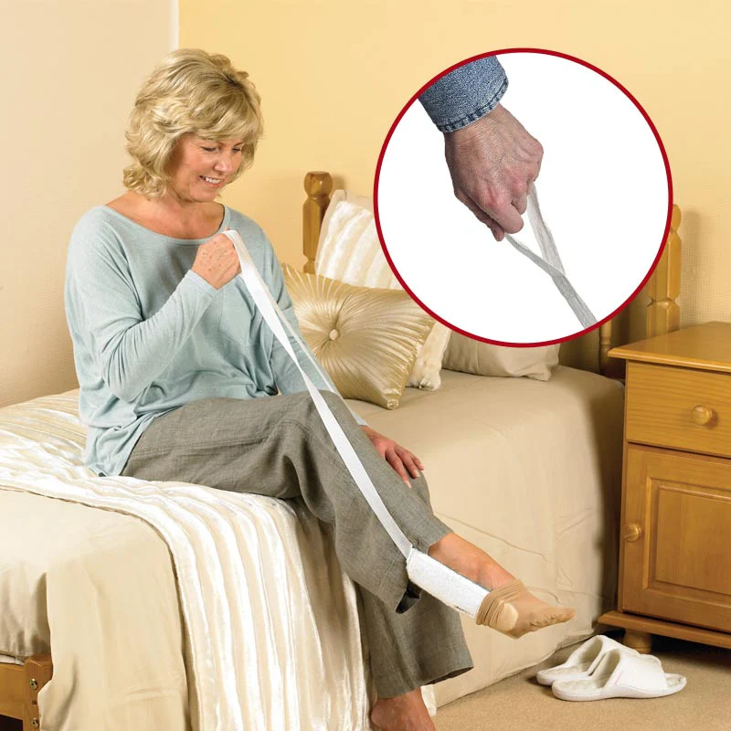 Strømpepåtager med frotté/nylon - Image 3