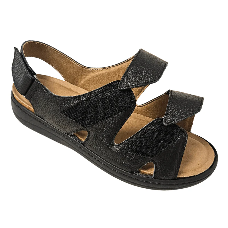 Tecnica herresandal med velcro - Sort - Image 3