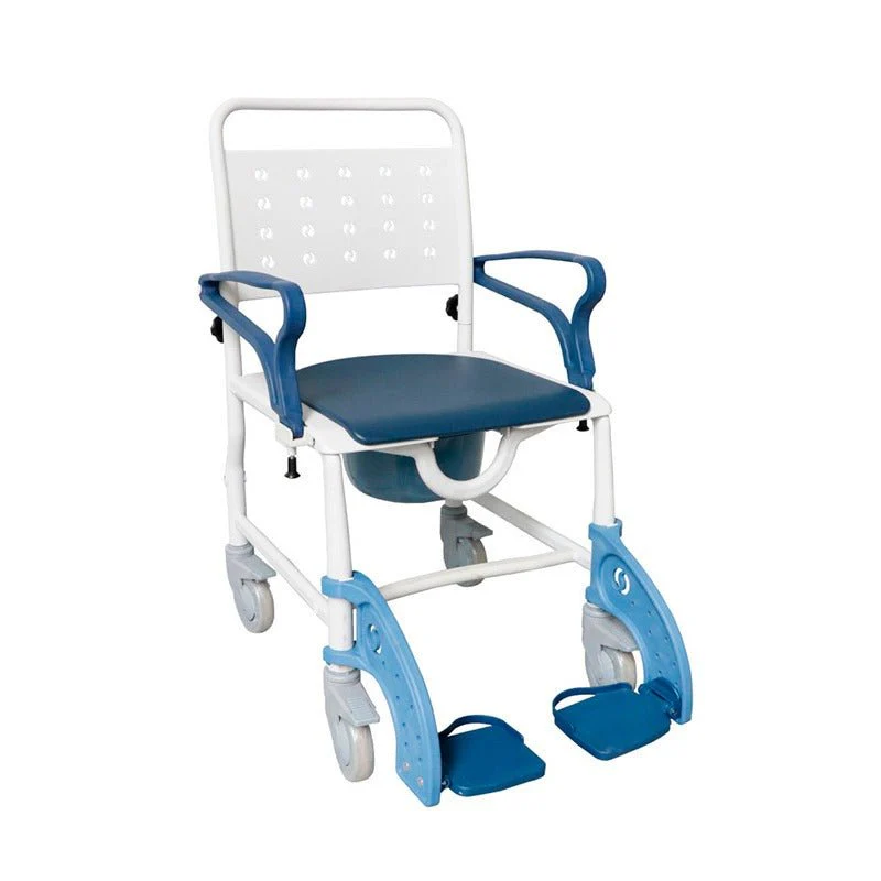 Badestol / Toiletstol med drivhjul - Image 2