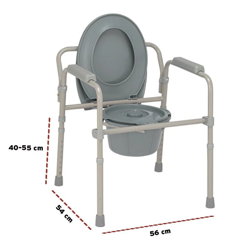 Toiletstol - Sammenklappelig - Image 3