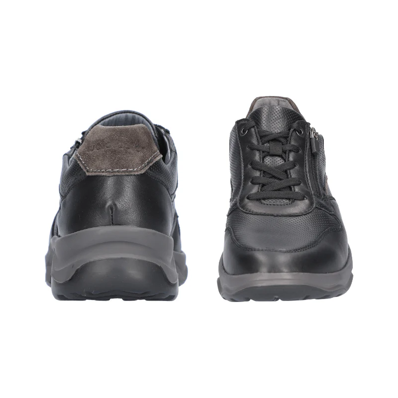 Waldläufer herresneaker - Sort læder - Image 4