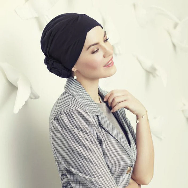 Zuri turban i blød bomuld - Image 10