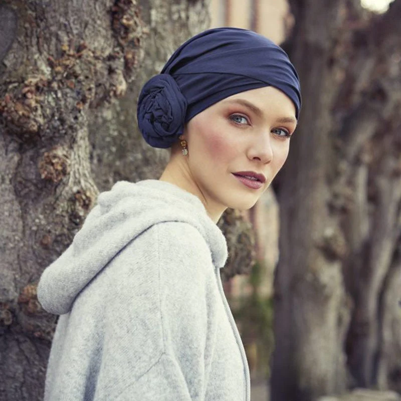 Zuri turban i blød bomuld - Image 3